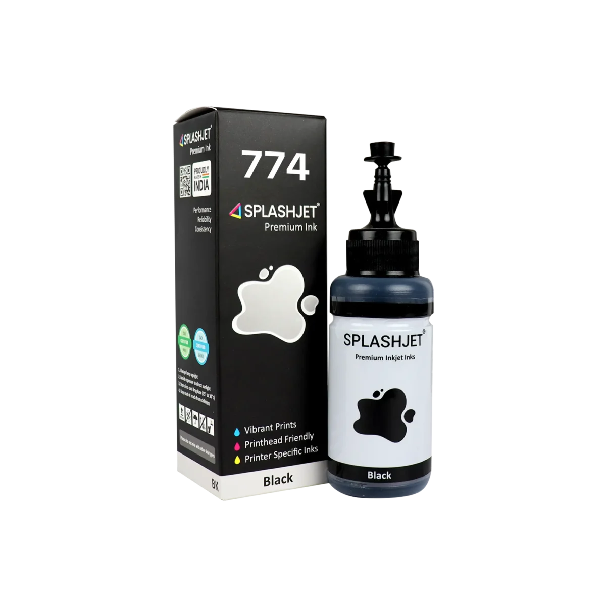 Splashjet Premium 774 BK Compatible Refill Ink – Corporate Technologies
