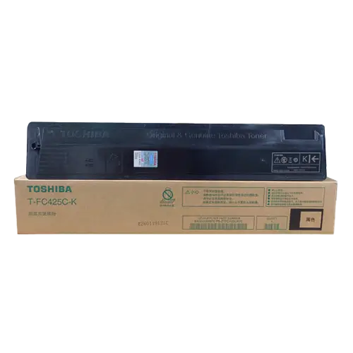 Toshiba T-FC425C-K Black Original Toner (Bundle With Full Set)